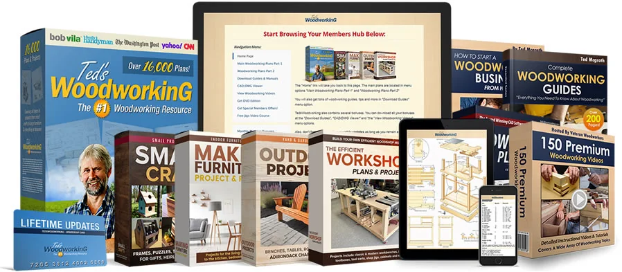 TedsWoodworking Complete package